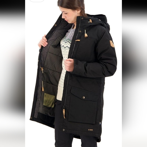 Fjallraven Singi Wool Padded Parka W Sport Jacket Mujer S - Picture 3 of 14